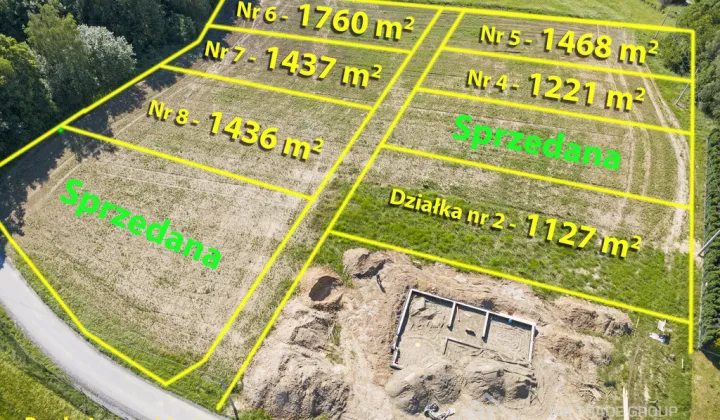 Działka budowlana Dobranowice