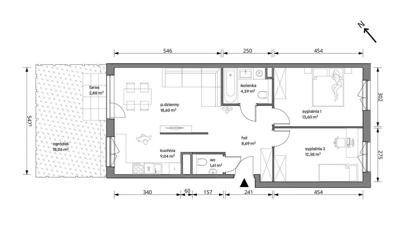 Mieszkanie 3-pokojowe Warszawa Włochy, ul. Trzcinowa. Zdjęcie 7