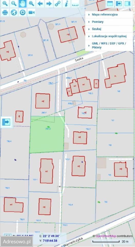 Działka budowlana Rzeszów Wilkowyja, ul. Saska. Zdjęcie 2