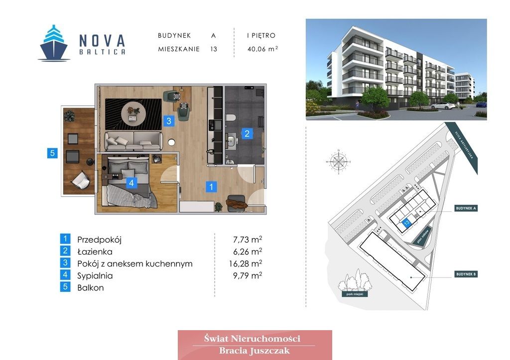 Mieszkanie 2-pokojowe Kołobrzeg. Zdjęcie 7