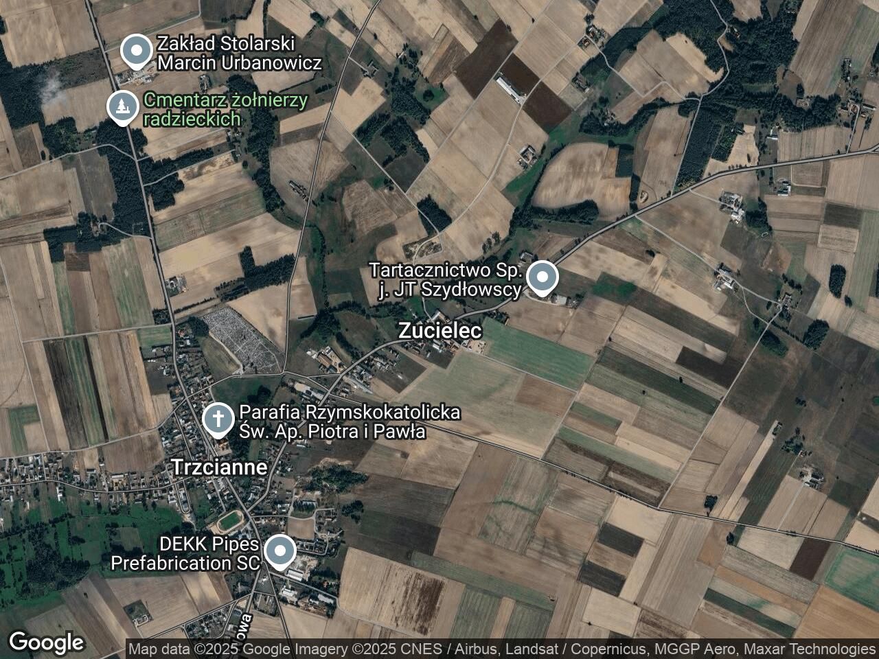 Działka rolna Zucielec