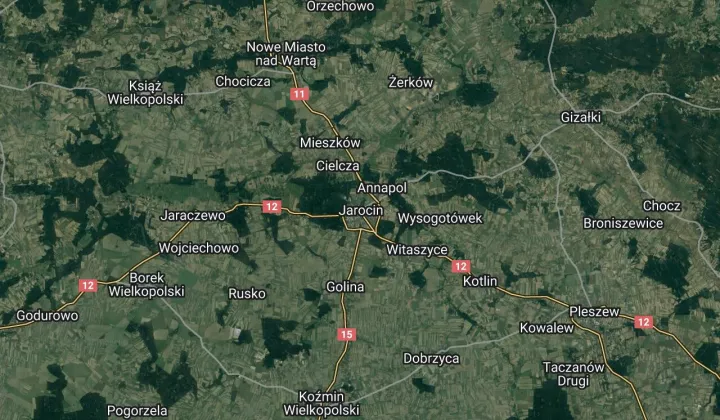 Działka inwestycyjna Jarocin
