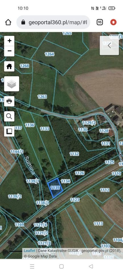 Działka siedliskowa Nędza, ul. Konarskiego