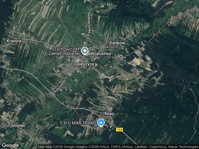 Działka rolna Daleszyce, ul. Bartosza Głowackiego. Zdjęcie 1