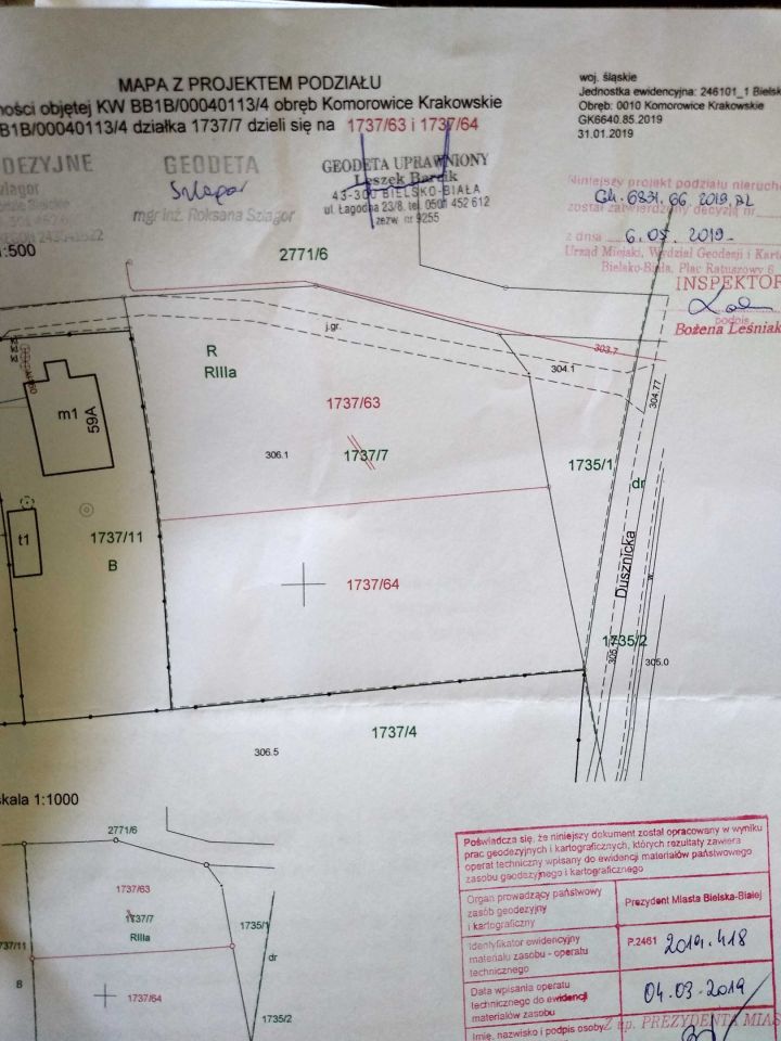 Działka budowlana Bielsko-Biała Komorowice Krakowskie, ul. Dusznicka. Zdjęcie 4