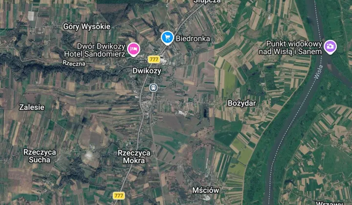 Działka rolno-budowlana Dwikozy, ul. Nadwiślańska