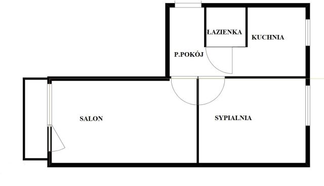 Mieszkanie 2-pokojowe Wejherowo Os. Kaszubskie, os. Kaszubskie. Zdjęcie 2