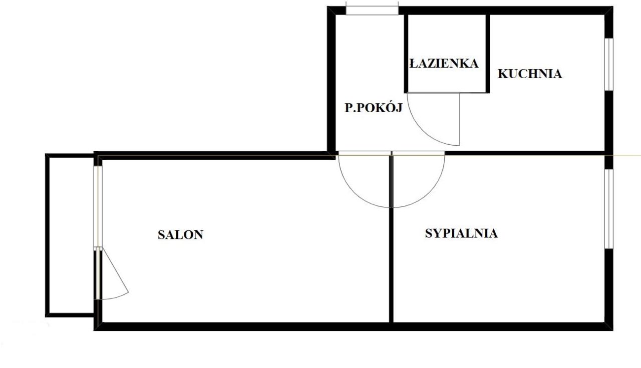Mieszkanie 2-pokojowe Wejherowo Os. Kaszubskie, os. Kaszubskie. Zdjęcie 2