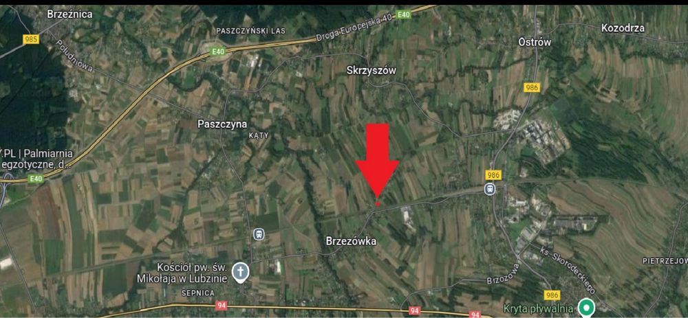 Działka budowlana Brzezówka. Zdjęcie 2