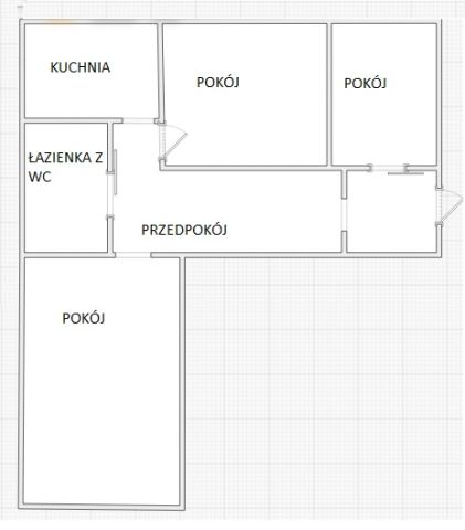 Mieszkanie 3-pokojowe Piekary Śląskie Brzozowice-Kamień, ul. Marii Curie-Skłodowskiej. Zdjęcie 1