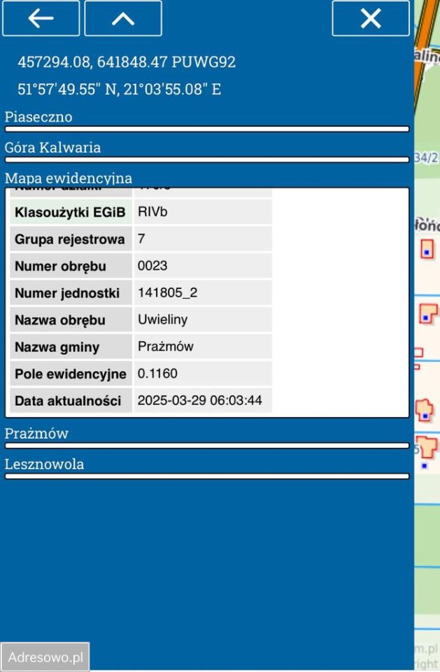 Działka budowlana Uwieliny. Zdjęcie 2