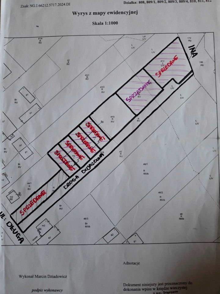 Działka budowlana Żarowo, ul. Długa. Zdjęcie 4