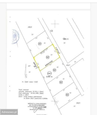 Działka rolna Dąbki, ul. Polna. Zdjęcie 1