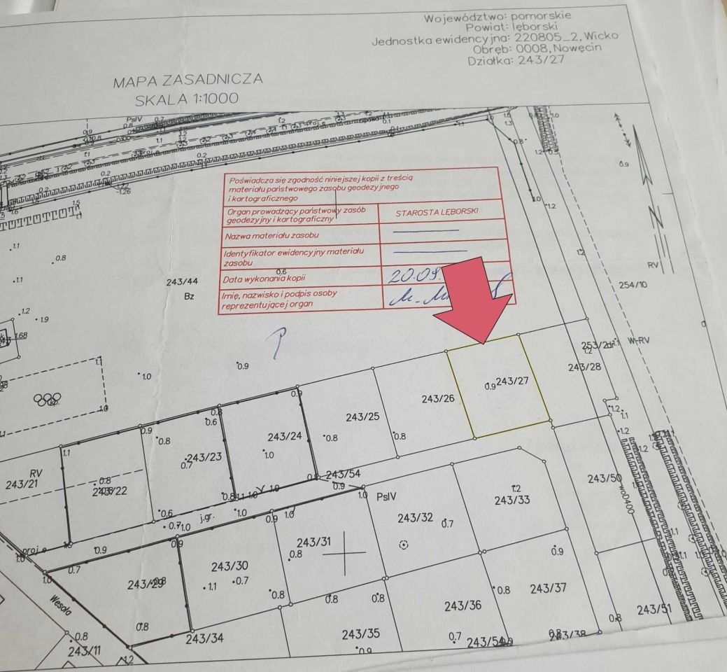 Działka budowlana Nowęcin. Zdjęcie 2