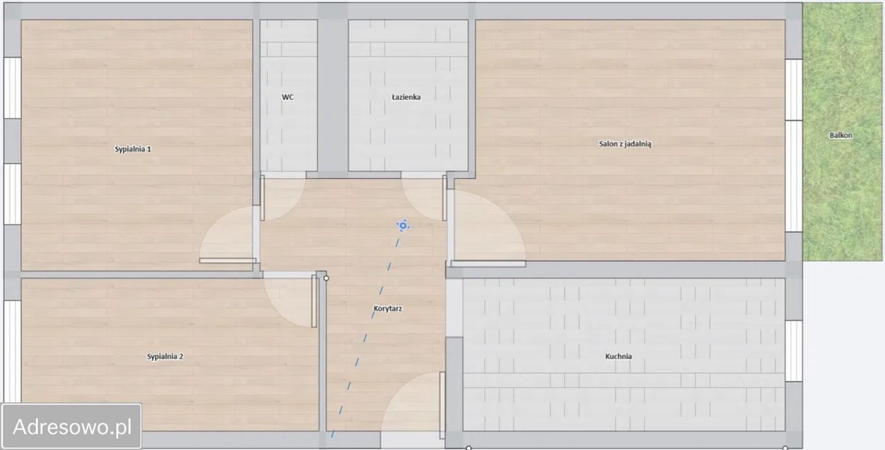 Mieszkanie 3-pokojowe Tarnów, ul. Ułańska. Zdjęcie 4