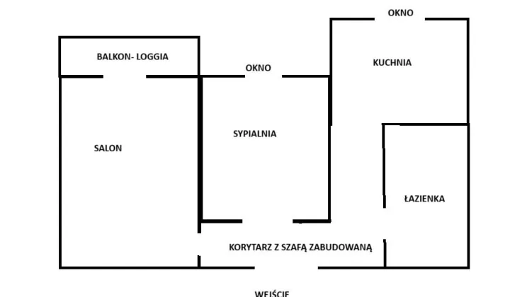 Mieszkanie 2-pokojowe Zgierz Krogulec, ul. Tadeusza Boya-Żeleńskiego