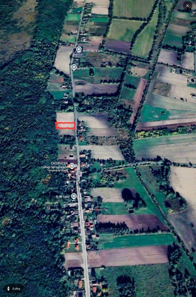 Działka budowlana Jóźwin. Zdjęcie 3