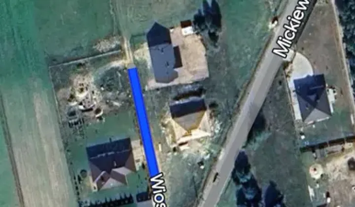 Działka budowlana Kornaciska