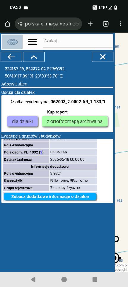 Działka rolna Dub. Zdjęcie 2