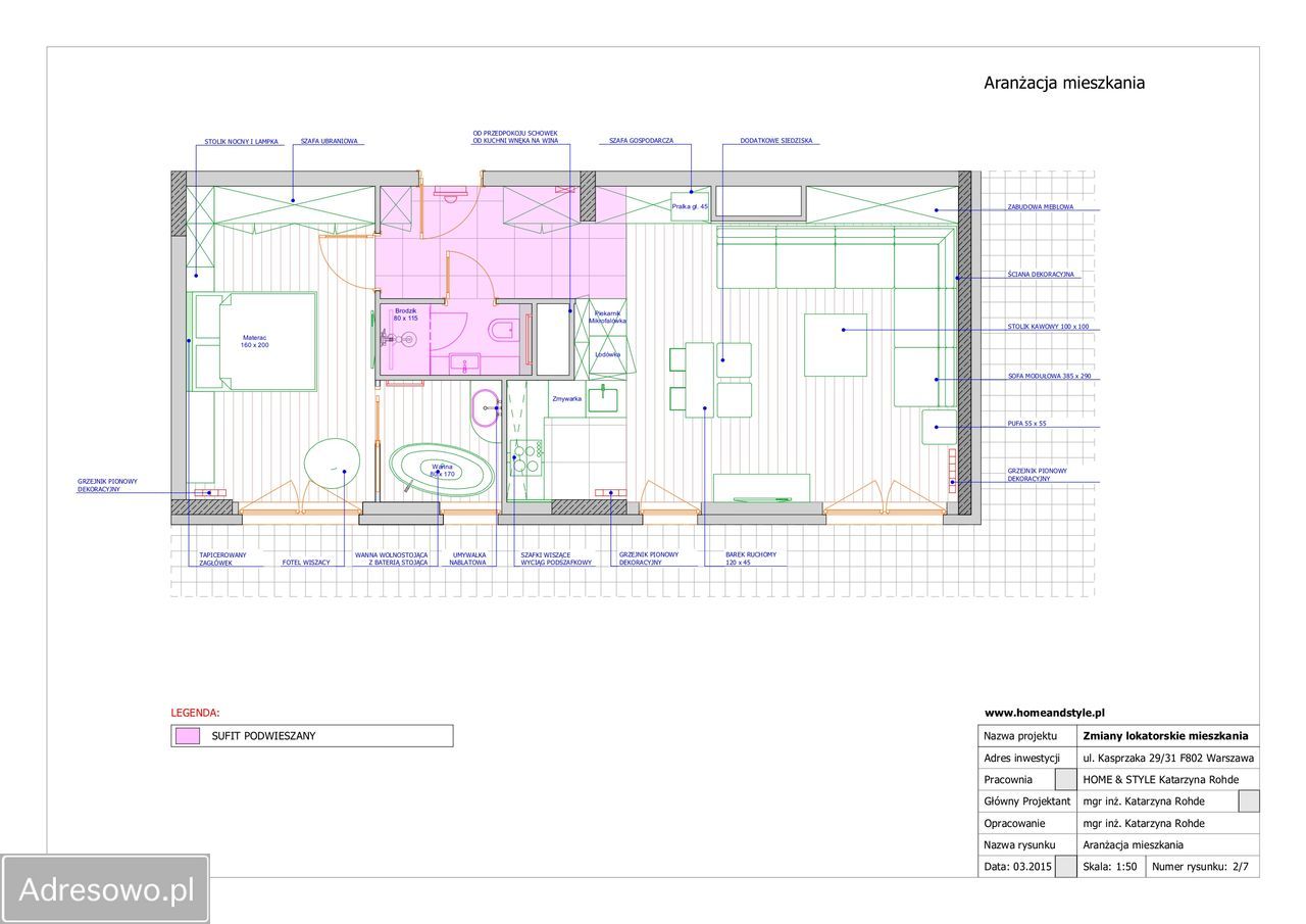 Mieszkanie 2-pokojowe Warszawa Wola, ul. Marcina Kasprzaka. Zdjęcie 2