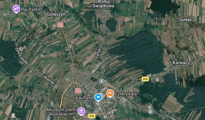 Działka budowlana Łuków, ul. Rurowa