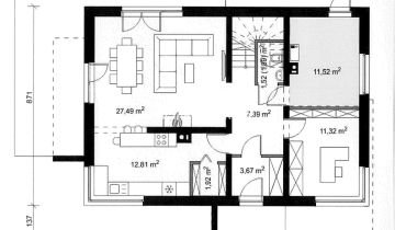 dom wolnostojący, 5 pokoi Głogoczów
