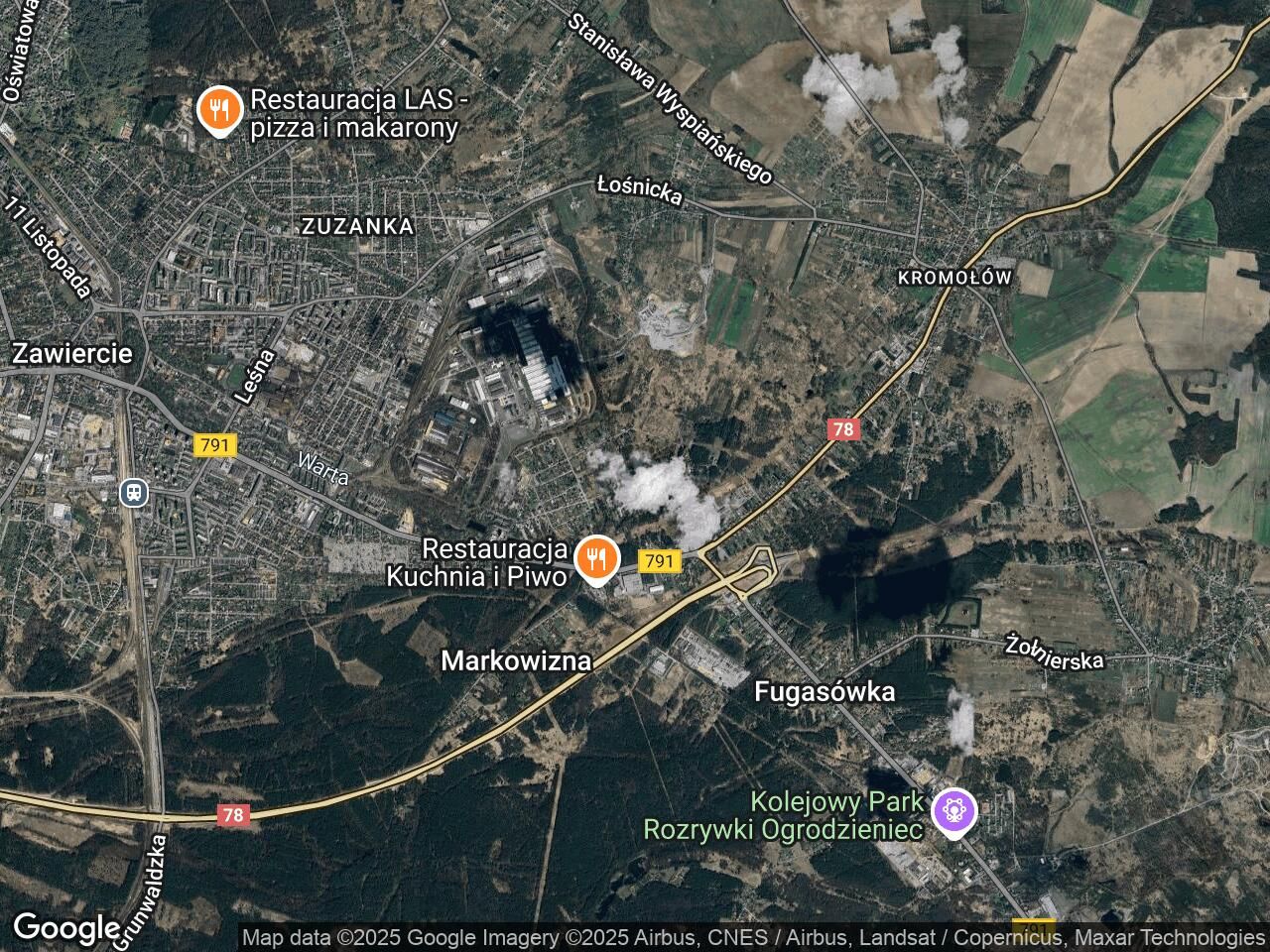 Działka rekreacyjna Zawiercie Centrum, ul. Kromołowska