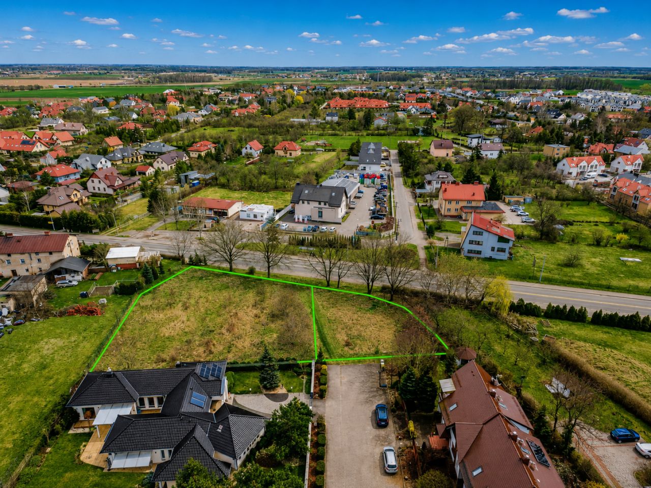 Działka budowlana Tyniec Mały, ul. Parkowa. Zdjęcie 1