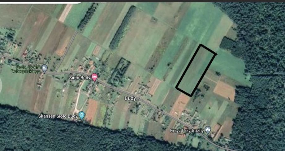 Działka rolna Budy. Zdjęcie 4