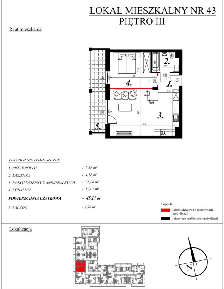 Mieszkanie 2-pokojowe Sochaczew, ul. Kochanowskiego. Zdjęcie 27