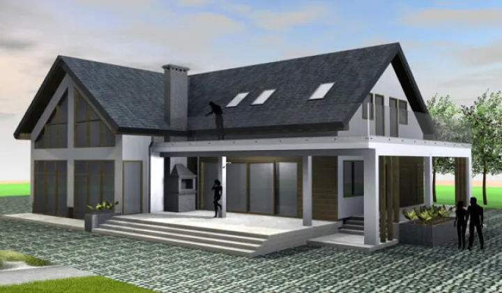 dom wolnostojący, 6 pokoi Elżbiecin