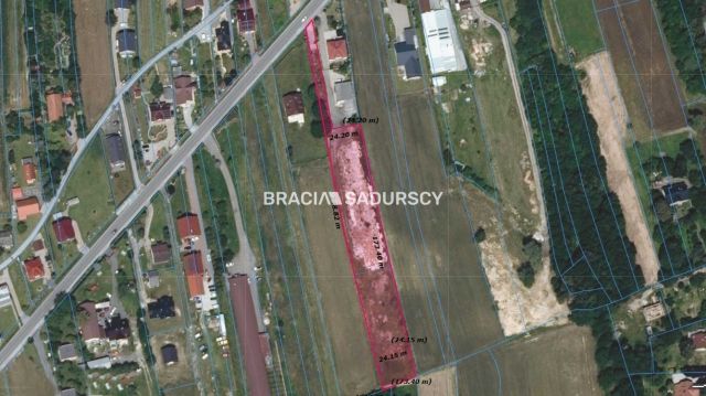 Działka budowlana Kaszów, ul. Wadowicka. Zdjęcie 3
