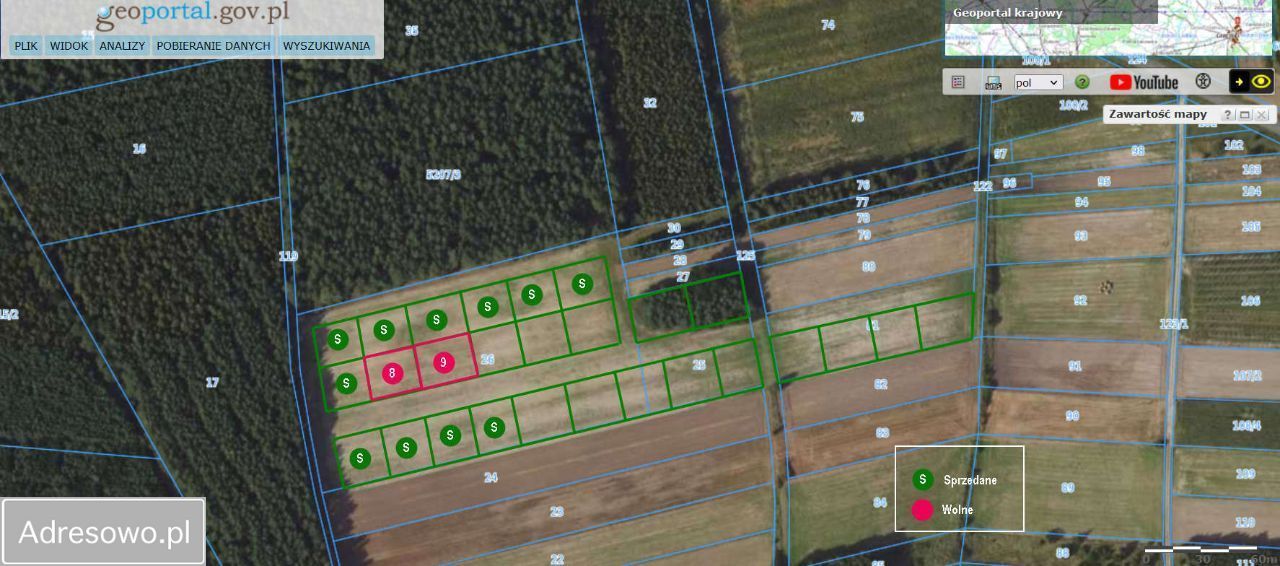 Działka budowlana Plebanki. Zdjęcie 5