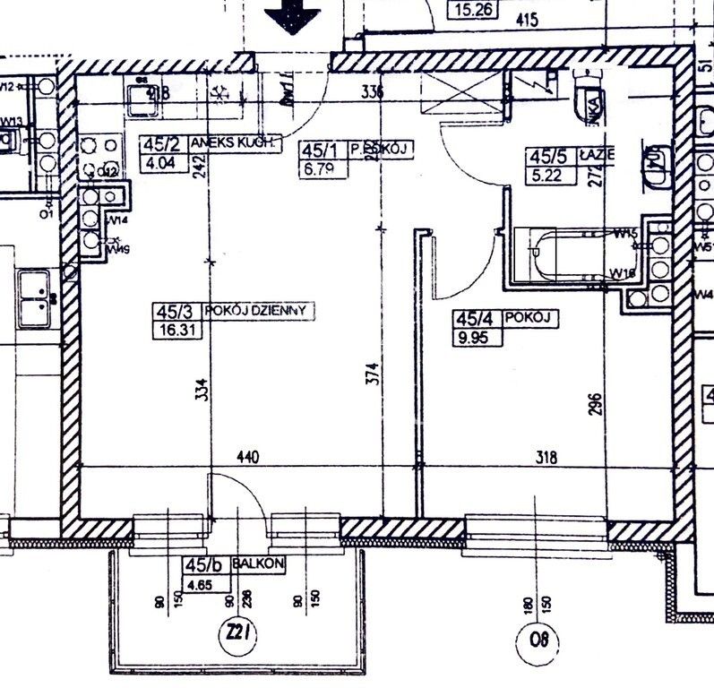 Mieszkanie 2-pokojowe Bydgoszcz Śródmieście. Zdjęcie 5