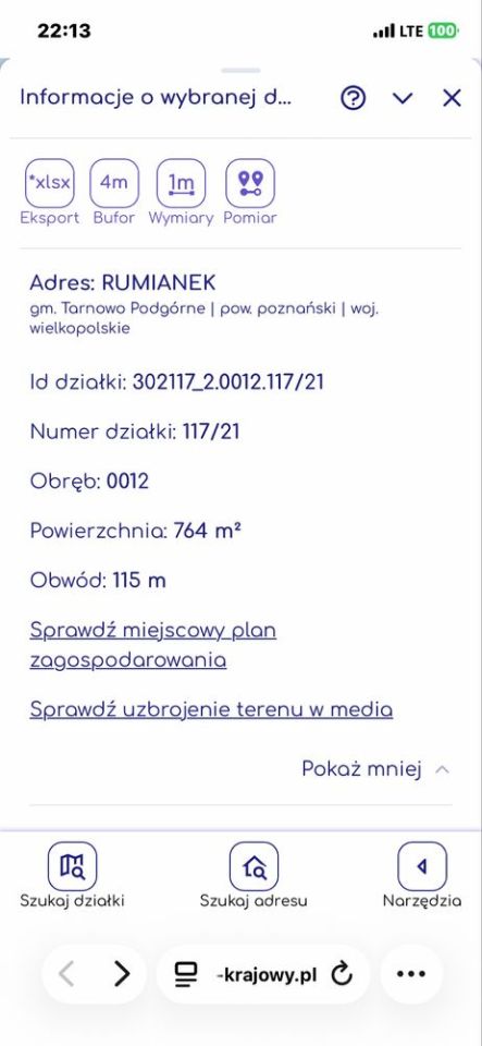 Działka budowlana Rumianek. Zdjęcie 3