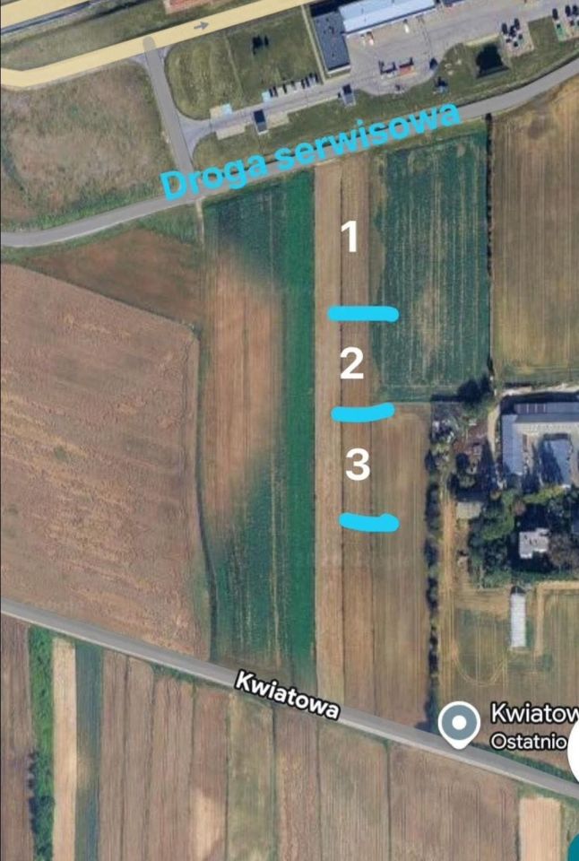 Działka budowlana Dys, ul. Kwiatowa. Zdjęcie 2