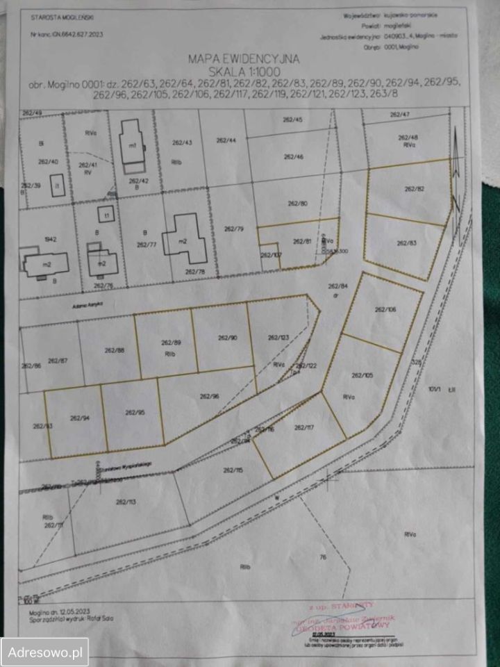 Działka rolno-budowlana Mogilno, ul. Adama Asnyka. Zdjęcie 9