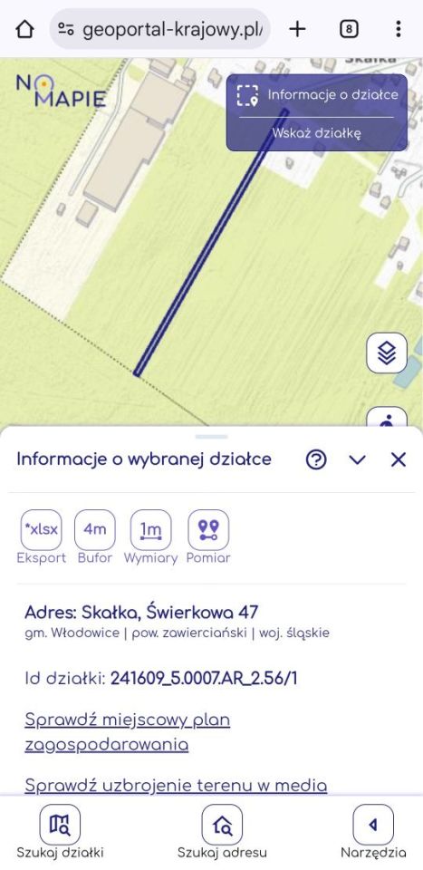 Działka rod Skałka, ul. Świerkowa. Zdjęcie 3