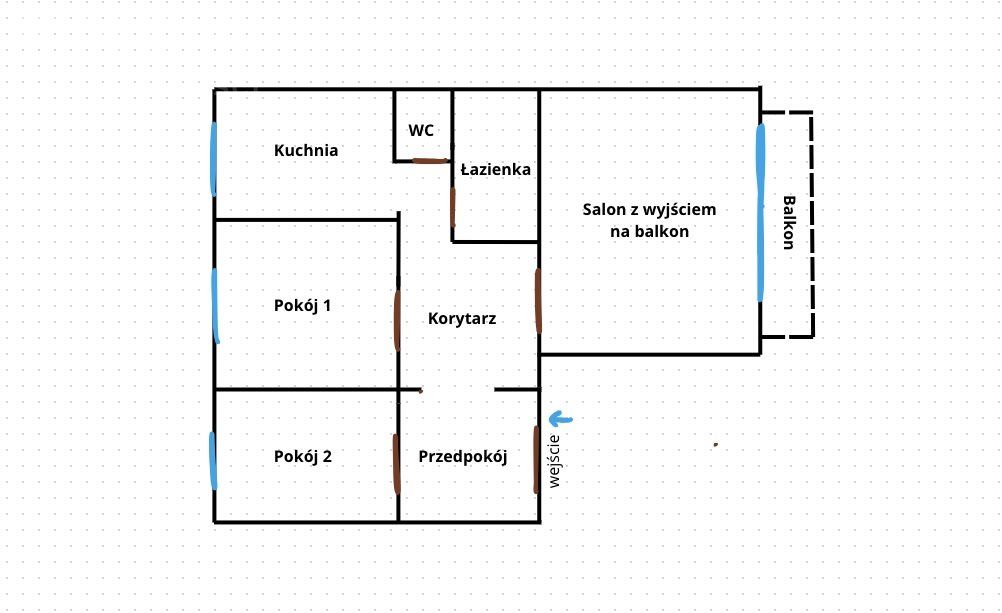 Mieszkanie 3-pokojowe Bydgoszcz Fordon, ul. Jana Teski. Zdjęcie 3