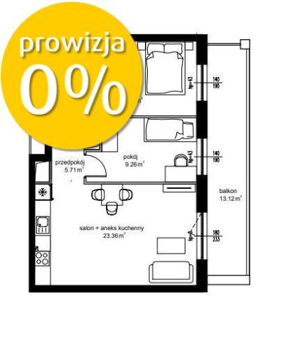 Mieszkanie 3-pokojowe Lublin Czechów Górny, ul. Edwarda Wojtasa. Zdjęcie 4