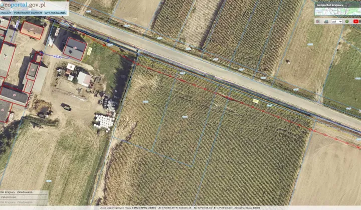 Działka budowlana Brzostków