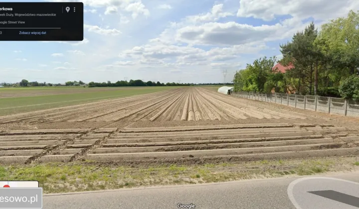 Działka inwestycyjna Piotrkówek Duży, ul. Świerkowa