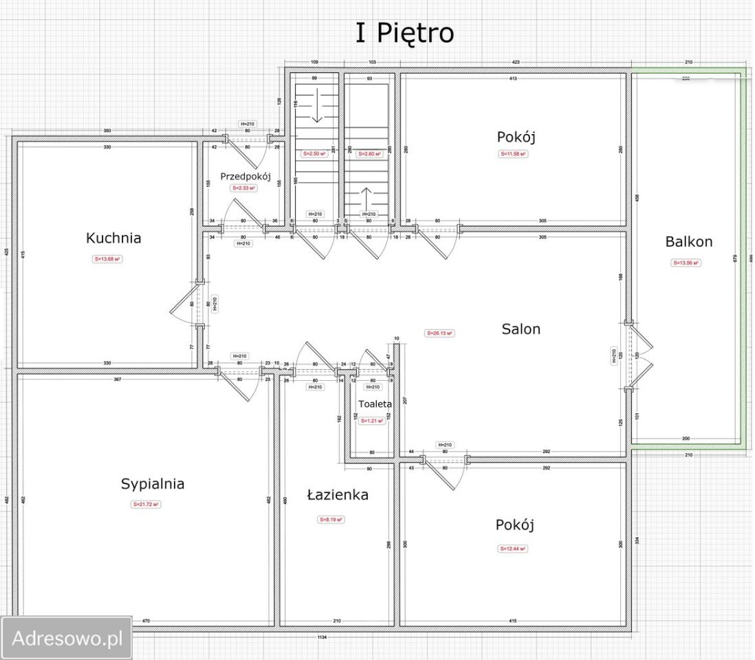 dom wolnostojący, 6 pokoi Sieniawa, ul. Zielona. Zdjęcie 2