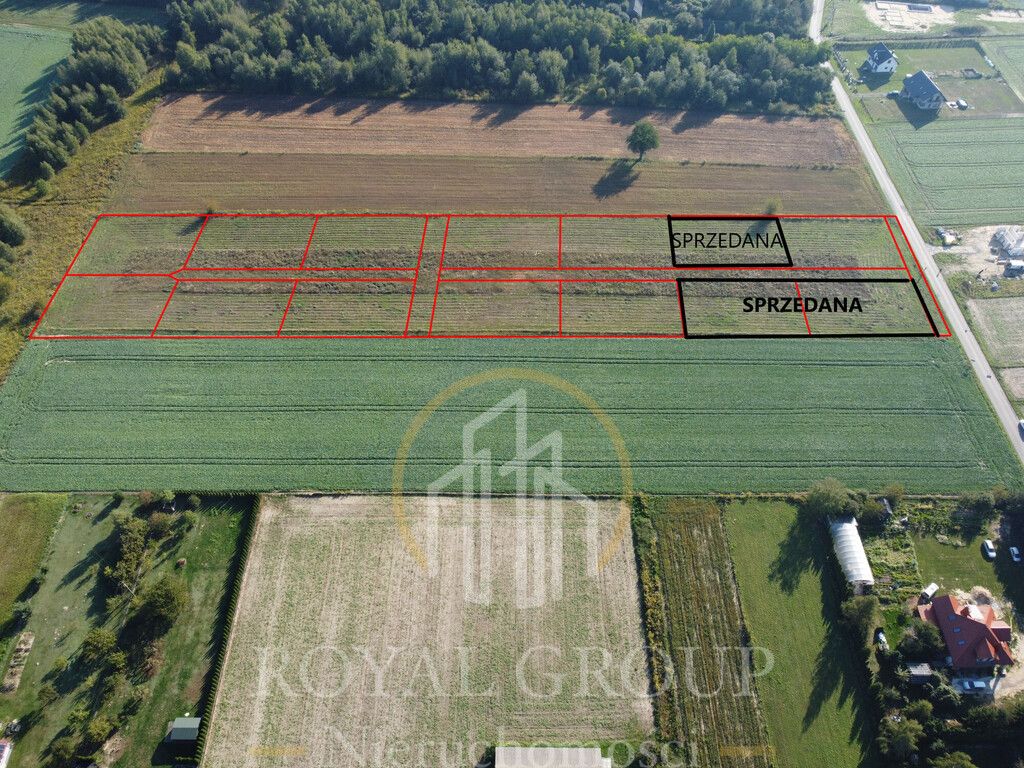 Działka budowlana Rudka Kozłowiecka. Zdjęcie 2