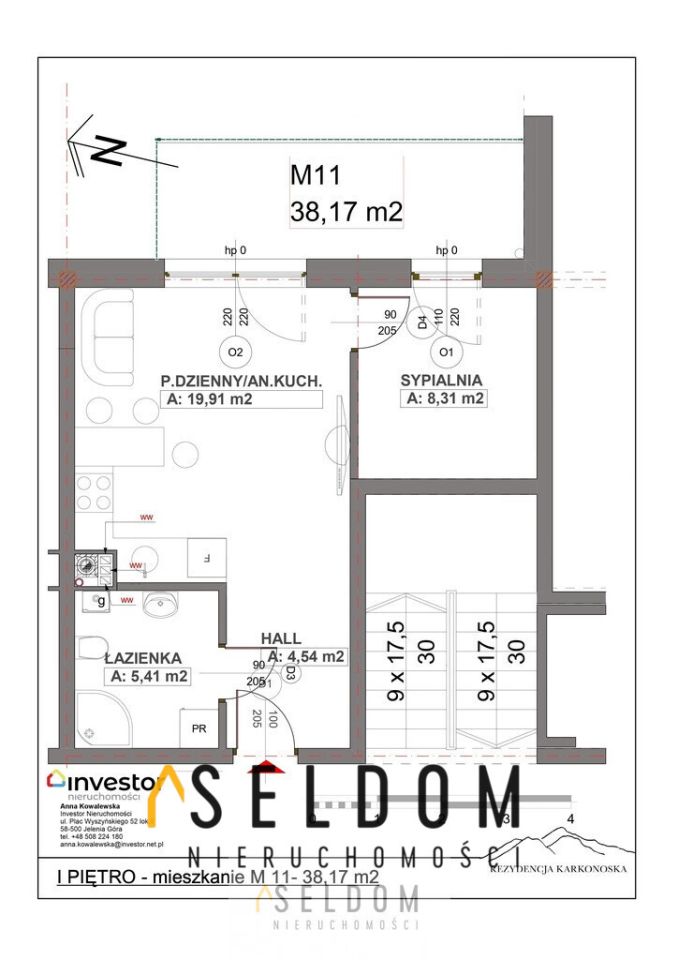 Mieszkanie 2-pokojowe Jelenia Góra, ul. Spółdzielcza. Zdjęcie 22