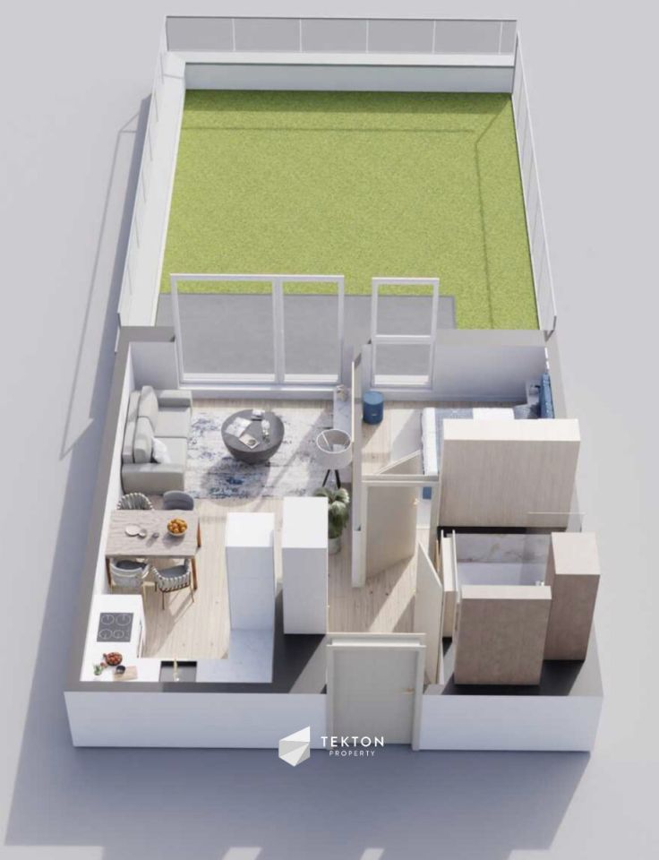 Mieszkanie 2-pokojowe Ząbki, ul. ks. Ignacego Skorupki. Zdjęcie 4