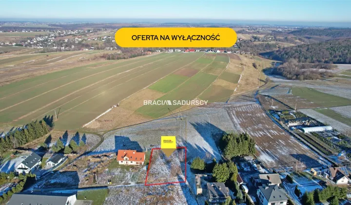 Działka inwestycyjna Sąspów