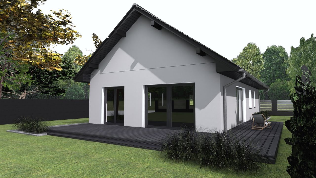 dom wolnostojący, 4 pokoje Byszki, ul. Słoneczna. Zdjęcie 5