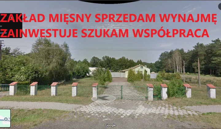 Hala/magazyn Stoczek Łukowski Grądek, ZAKŁAD PRZETWÓRSTWA MIĘSNEGO szukam inwestora