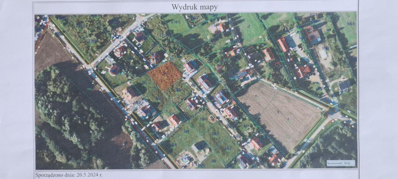 Działka budowlana Malbork Kałdowo, ul. Topolowa